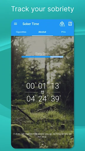 Sober Time - Sober Day Counter screenshot 1
