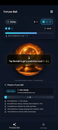 Crystal Ball : Your future