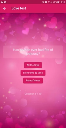 Love Test : Test your feelings screenshot 3