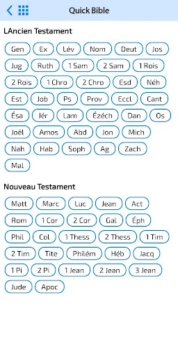 French Bible Offline screenshot 2