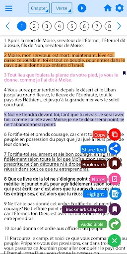 French Bible Offline screenshot 3