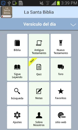 Spanish Bible - Offline screenshot 1