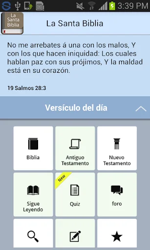 Spanish Bible - Offline screenshot 2