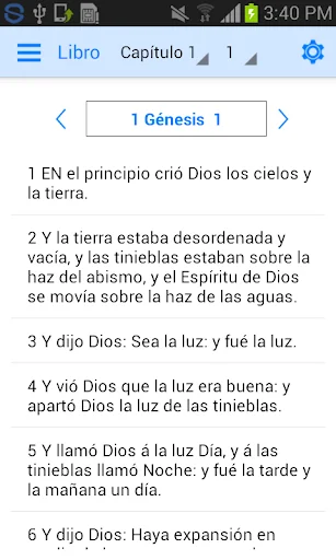Spanish Bible - Offline screenshot 4