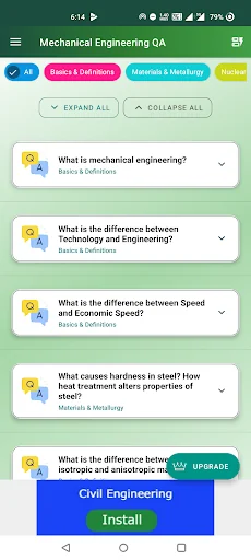 Mechanical Engineering Q/A