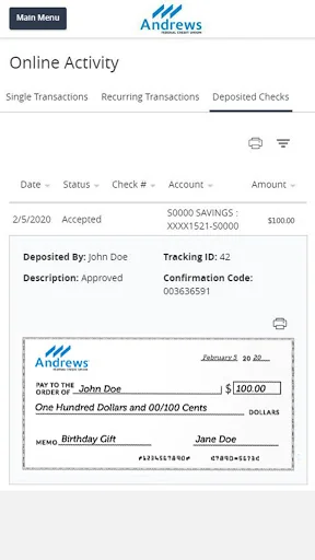 Andrews FCU Mobile