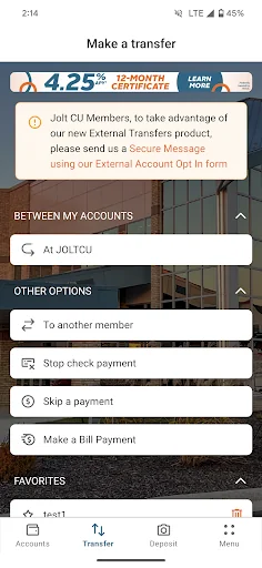 Jolt Credit Union screenshot 4