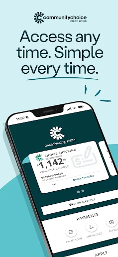 Community Choice e-Banking screenshot 1
