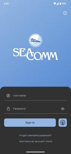SeaComm FCU Mobile Branch screenshot 1