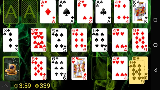 Busy Aces Solitaire