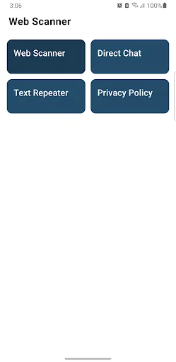 Web Scanner - Dual Chat Tool