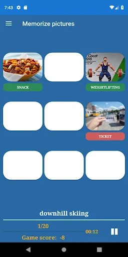Memory Games: memory training screenshot 2