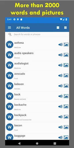 English Picture Dictionary screenshot 2