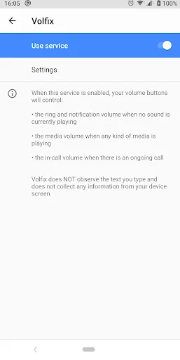 Volfix - volume control fix screenshot 2