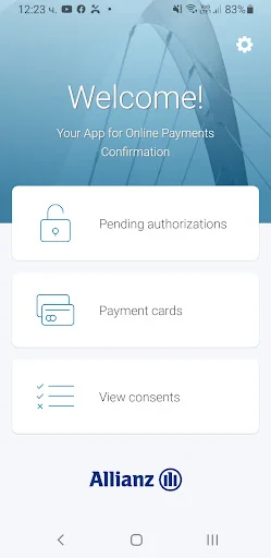 Allianz Bank Bulgaria SmartID screenshot 2