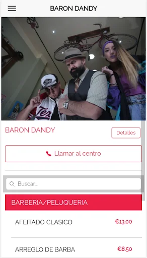 Barbería Baron Dandy