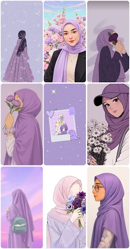 Hijab Wallpapers & Islamic screenshot 1