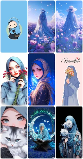 Hijab Wallpapers & Islamic screenshot 2
