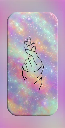 Finger Heart Wallpaper screenshot 3