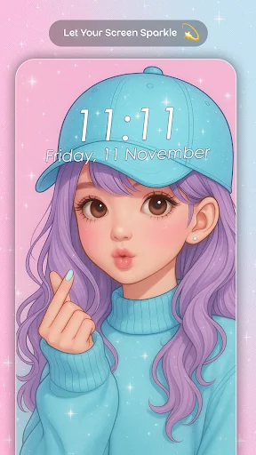 Cute Girly Wallpaper Aesthetic screenshot 3