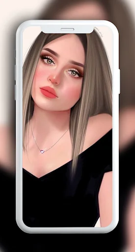 Girly M: Cute Beauty Wallpaper screenshot 2