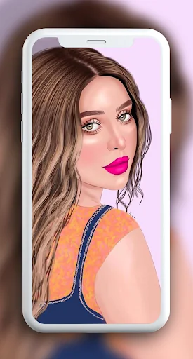 Girly M: Cute Beauty Wallpaper screenshot 4