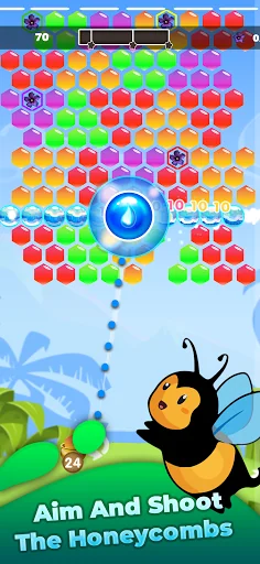 Bubble Honey Shooter
