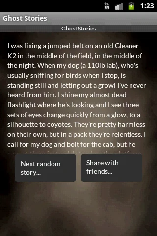 Ghost Stories
