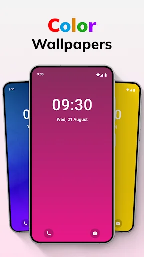 Pure Solid Color Wallpapers screenshot 1
