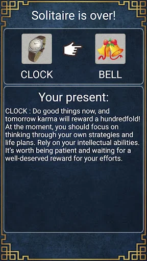 Fortune telling solitaire screenshot 2