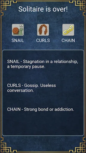 Fortune telling solitaire screenshot 3