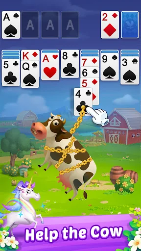 Solitaire - My Farm Friends screenshot 4