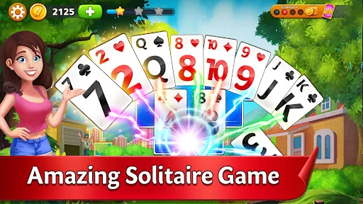 Solitaire Garden TriPeak Story screenshot 4