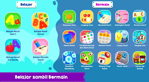 Belajar Huruf ABC + Suara