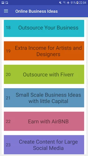 Online Business Ideas screenshot 2