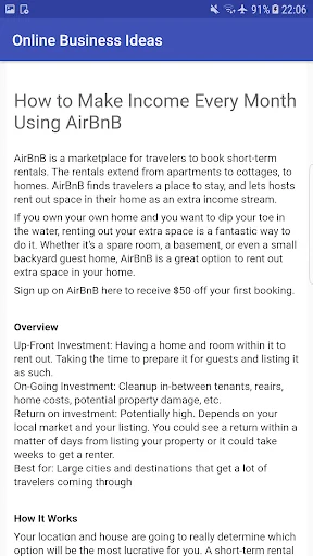Online Business Ideas screenshot 3