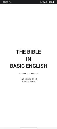 Holy Bible (BBE) screenshot 1