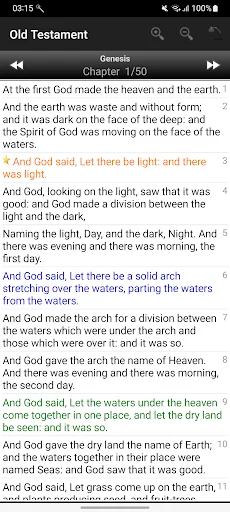 Holy Bible (BBE) screenshot 3