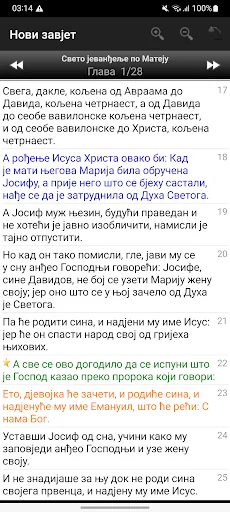 Biblija (Sinod) screenshot 3