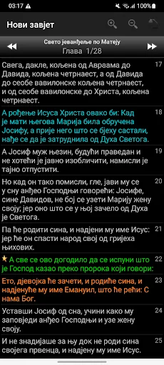 Biblija (Sinod) screenshot 4