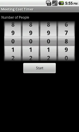 Meeting Cost Timer
