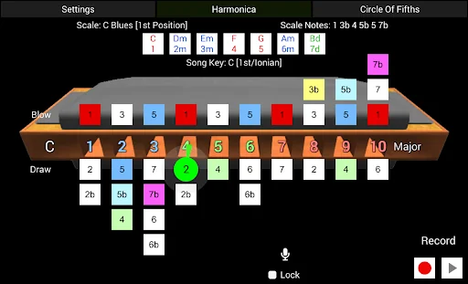 HarpNinja Diatonic Harmonica