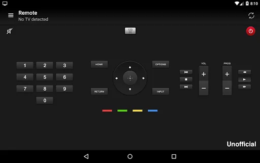 Remote for Sony TV screenshot 3