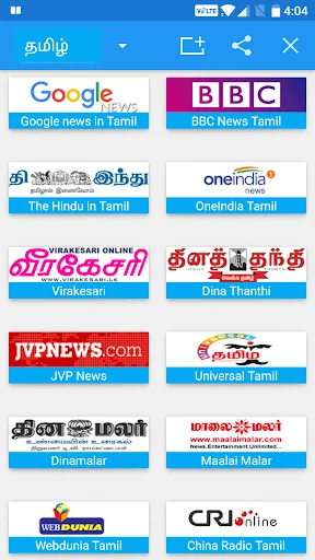 All Tamil Newspaper, India
