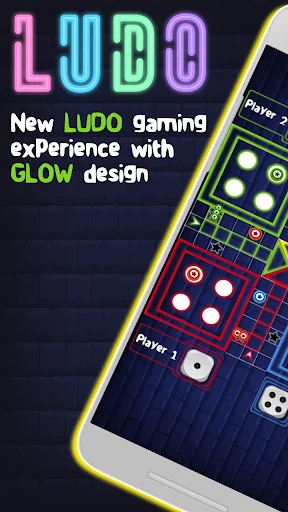 Glow ludo - Dice game