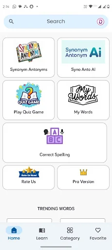Synonym Antonym Learner