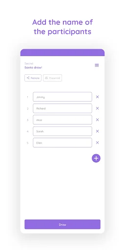Draw Secret Santa screenshot 2