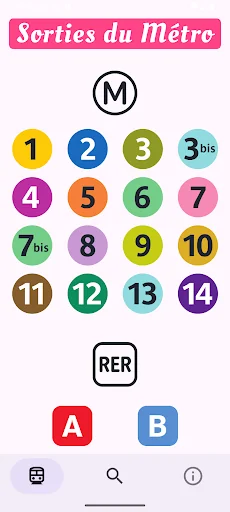 Sorties du Metro