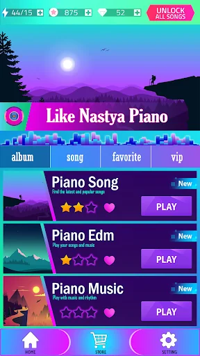Life Like Nastya Piano Game screenshot 1