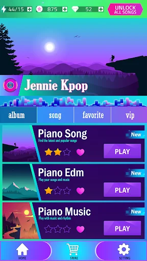 Jennie - Mantra Piano Tiles